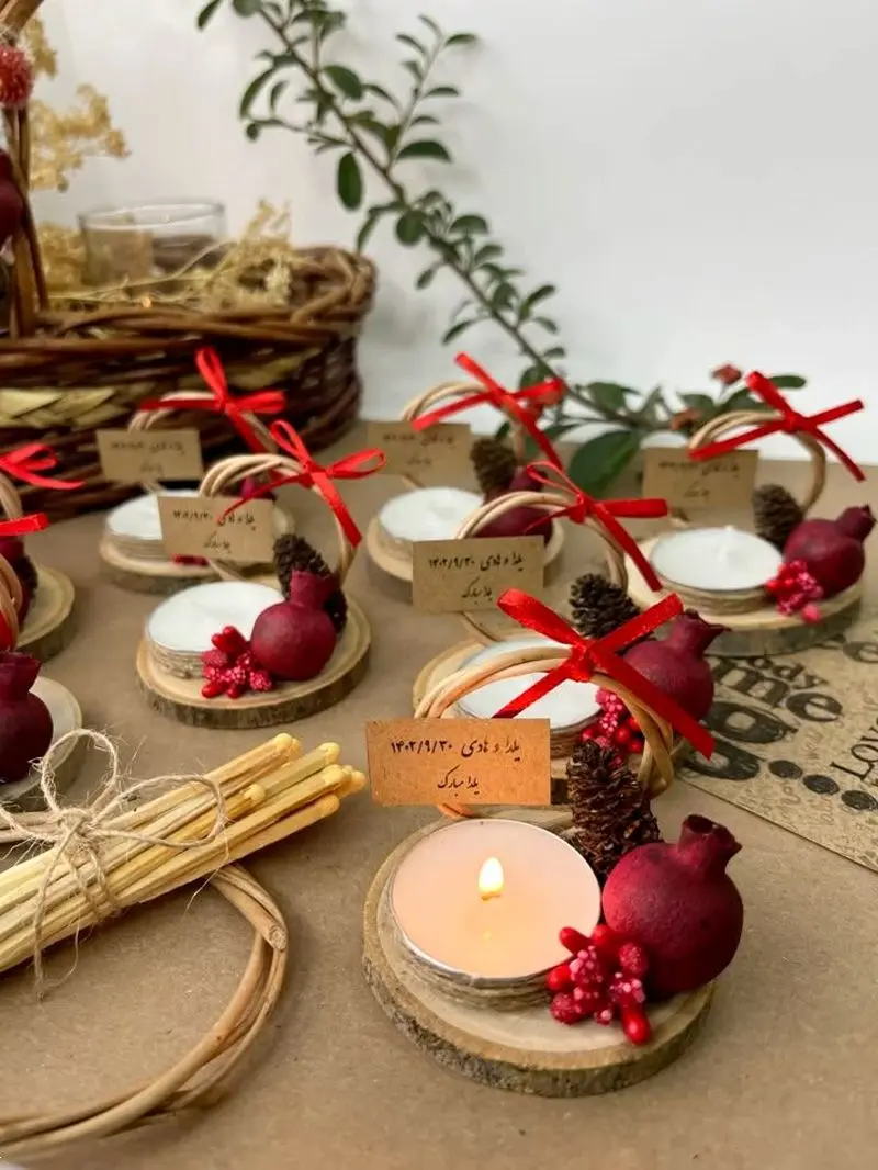 ایده گیفت شب یلدا | شیک ترین و جذاب ترین ایده گیفت شب یلدا برای عروس و مهمانی 1404 که خیلی کیوت جذاب و خاصه!