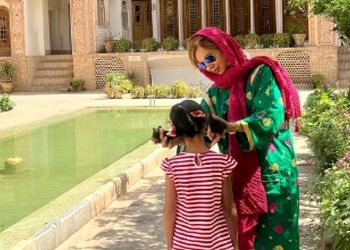 عکس/ جشن تولد باشکوه و مجلل شبنم قلی خانی برای 8 سالگی دخترش، شانا خانوم/  از کیک انیمه ای تا شمع های قلبی