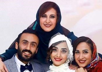 عروس چشم آبی فاطمه گودرزی مثل خودش باسلیقه ست / اتاق خواب نورگیر و پر از کتاب دریا خانوم با گلدان بزرگ بابا آدم که مخصوص خانه‌های اعیانیه + عکس