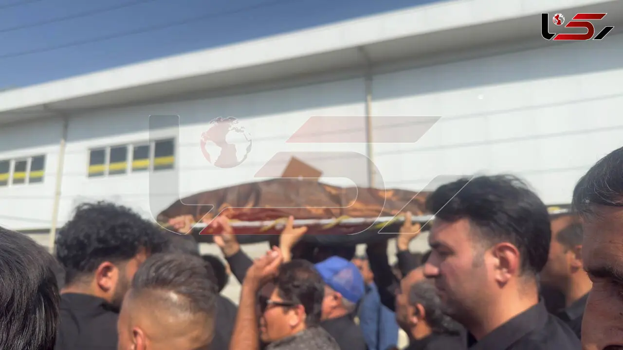 عکس متفاوت از مزار الهه حسین نژاد