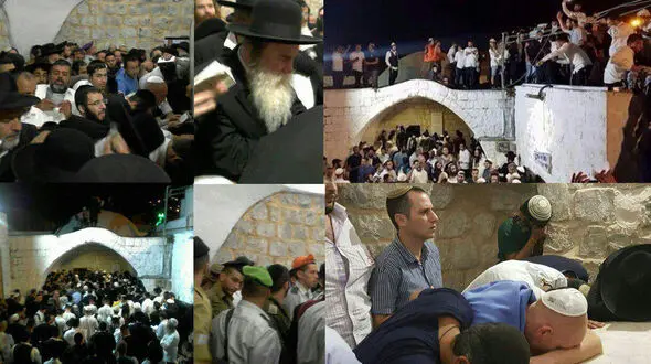 حمله بی شرمانه به قبر حضرت یوسف + تصاویر