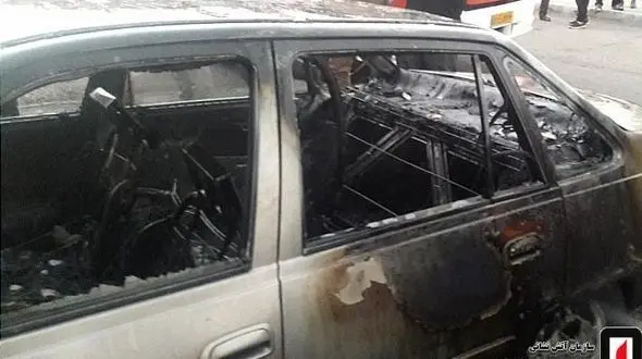 آتش گرفتن دوو سیلو در تهران به دلایل نامعلوم + عکس 