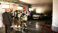 5 عکس از آتش سوزی بیمارستان دی تهران + فیلم