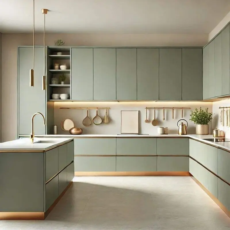کابینت سبز ماچا