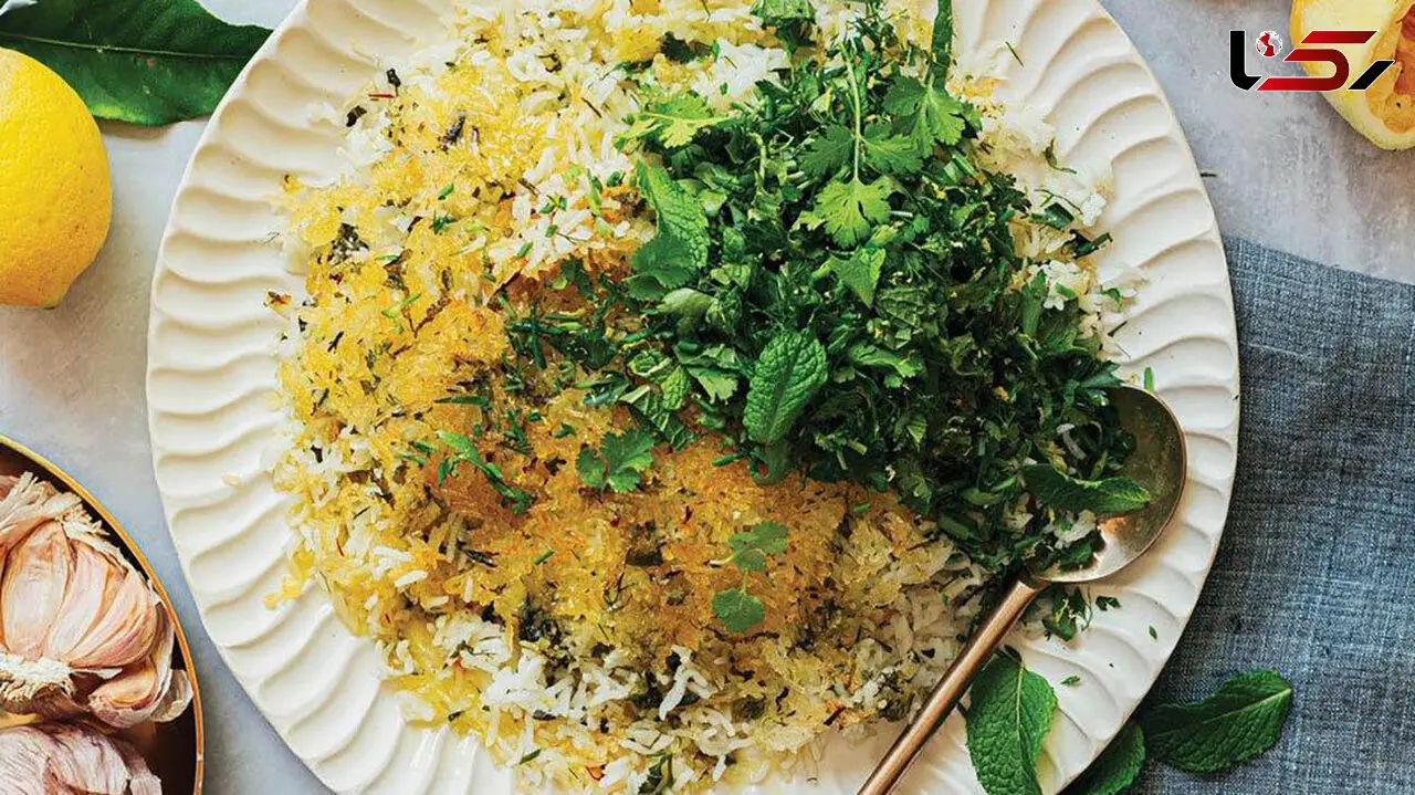 طرز تهیه ریحون پلو؛ پلوی خوش‌ عطر و متفاوت با ریحان تازه