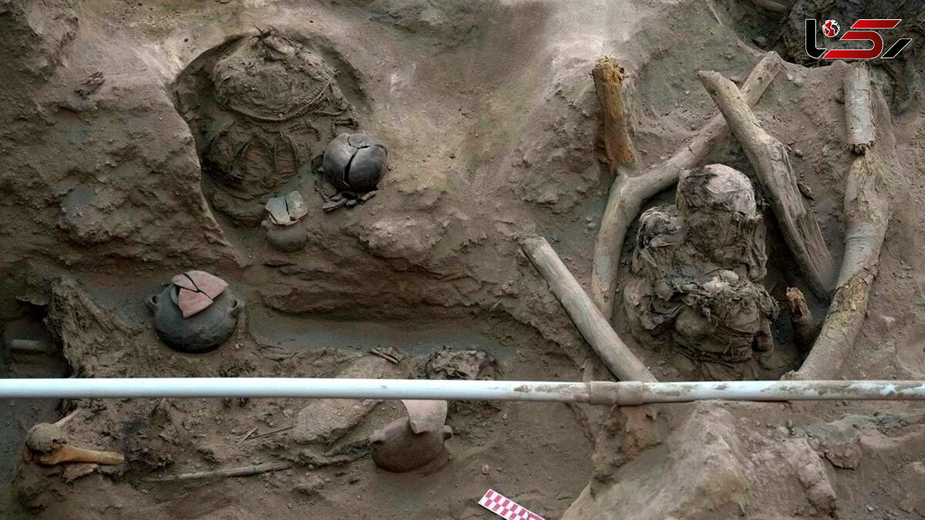 فیلم کشف 8 جسد مومیایی شده زمان حفاری لوله‌کشی گاز / ببینید