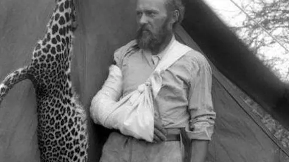 سلفی مرد شجاع با پلنگ+عکس