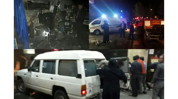  بیمارستان میاندوآب  در آتش سوخت!/علت چیست؟+ جزییات