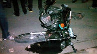 واژگونی موتورسیکلت در اتوبان چمران / راننده مصدوم شد
