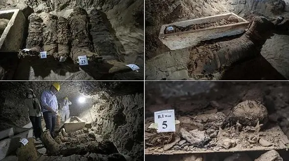  مومیایی ها  در مصر زنده شدند/ تصاویر 17 مومیایی را ببینید + فیلم