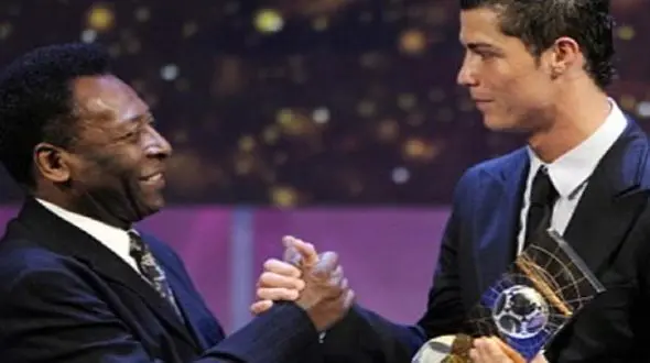 پست جالب و خواندنی پله برای کریستیانو رونالدو + عکس