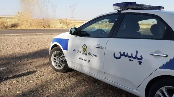 مأمور پلیس راه دهلران جان راننده پراید را از مرگ نجات داد
