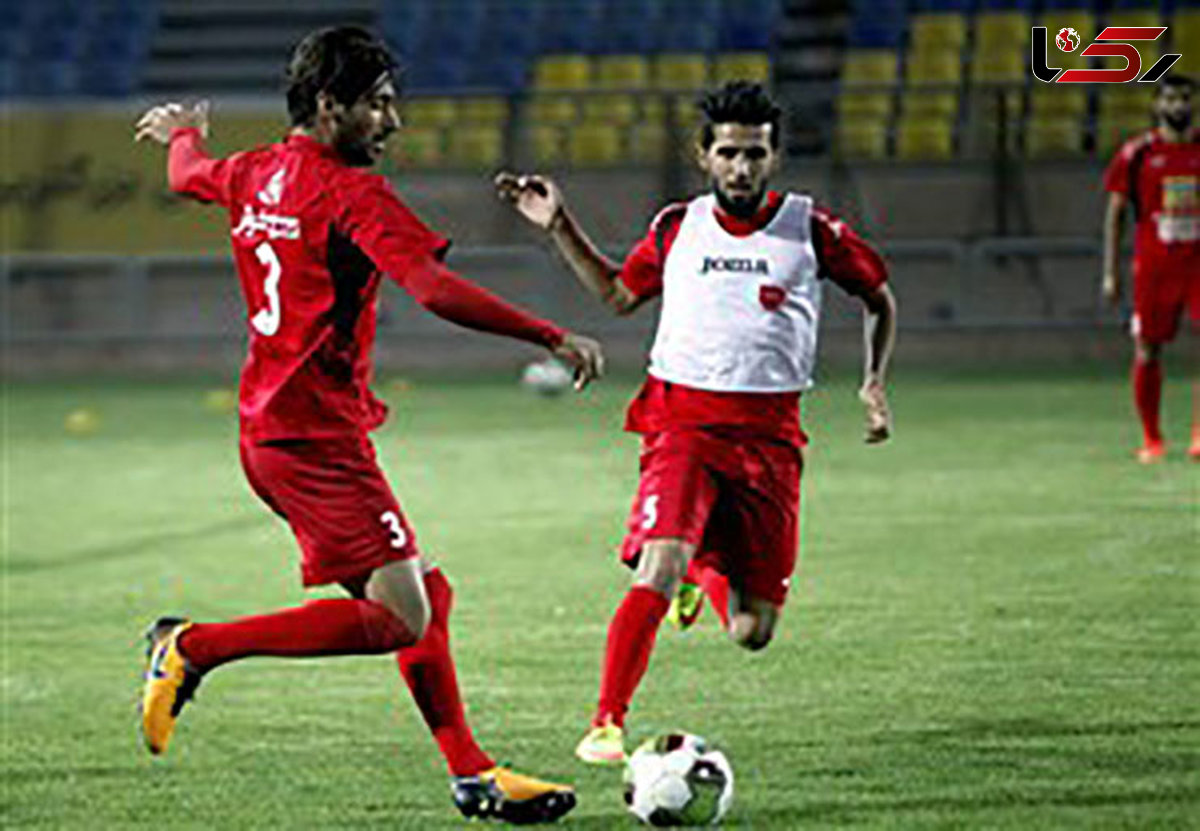 شجاع در تمرین گروهی حاضر شد