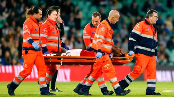 مصدومیت شدید پدیده منچستریونایتد در بازی دوستانه