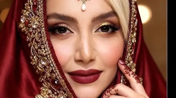 نازنین بیاتی، ستاره درخشان سریال «تاسیان» ملکه هندوستان شد/ لامصب هر استایلی بزنه بهش میاد