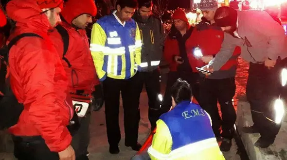 جسد مرد 50 ساله در ارتفاعات توچال پیدا شد +عکس