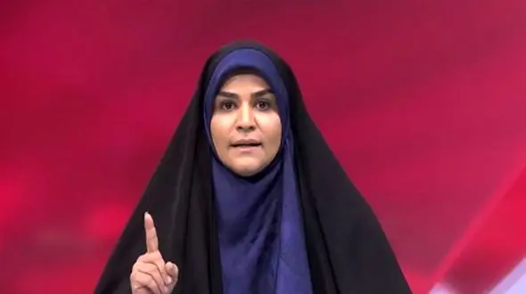 خبرنگار شجاع صداوسیما و شیر زن ایرانی مسافر ویژه کاروان ورزشی ایران در ریاض