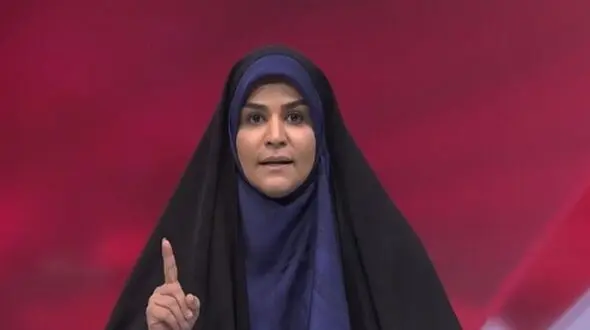 خبرنگار شجاع صداوسیما و شیر زن ایرانی مسافر ویژه کاروان ورزشی ایران در ریاض