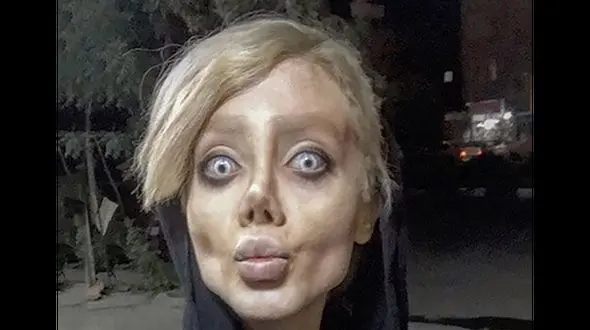 فیلم شرم آور از دختر ایرانی با چهره سحر تبری ! /  من وحشی ام پلنگ وحشی 