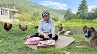 ببینید که این زن مازندرانی چه کباب دنده ای درست کرد / فیلم