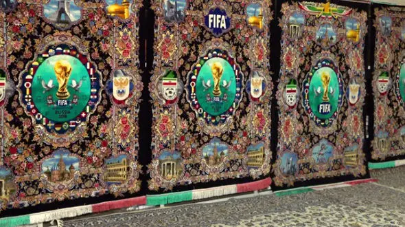  فرش‌های ایرانی جام جهانی خبرساز شد 