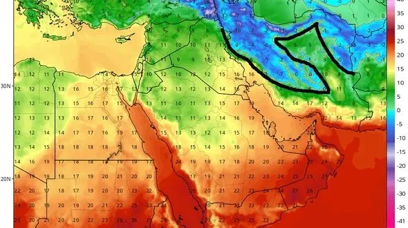 از فردا تا ظهر جمعه بخش بزرگی از ایران؛ درگیر یخبندان + تصویر