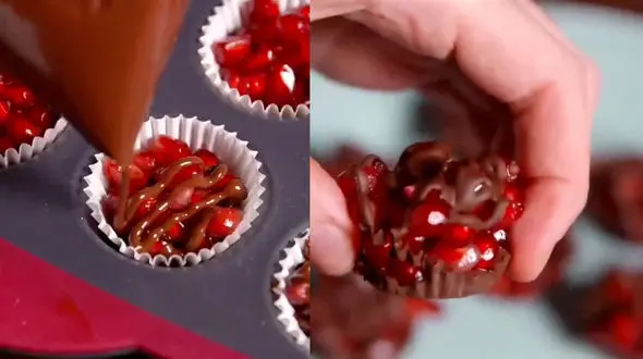 این دسر بوی شب یلدا را می دهد + فیلم