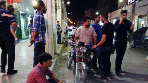 اتفاق شوم در بازار ته لنجی های آبادان+فیلم و عکس