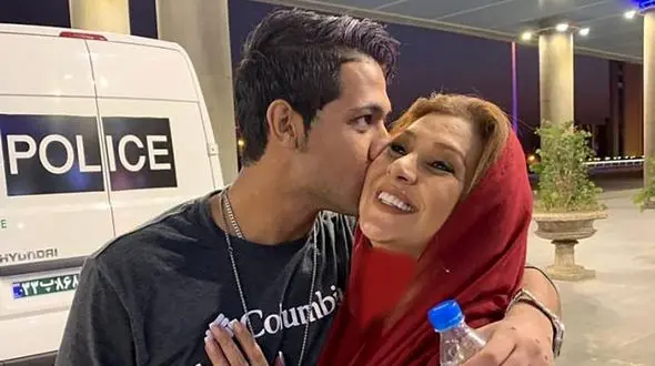 سکانس دردناک نسرین مقانلو در مقابل پسر جوان مرگش / آن ها همبازی بودند !