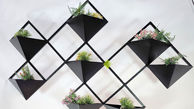 استندهای گل دیواری در طرح های ساده و شیک + عکس