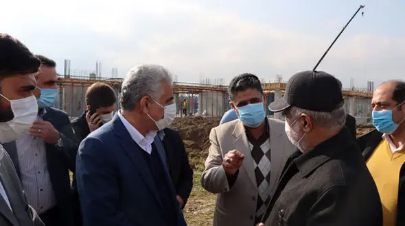 بازدید از پروژه طرح اقدام ملی رشت