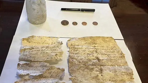 نامه ای از پدربزرگ که پس از ۱۰۳ سال به دست نوه اش رسید+عکس