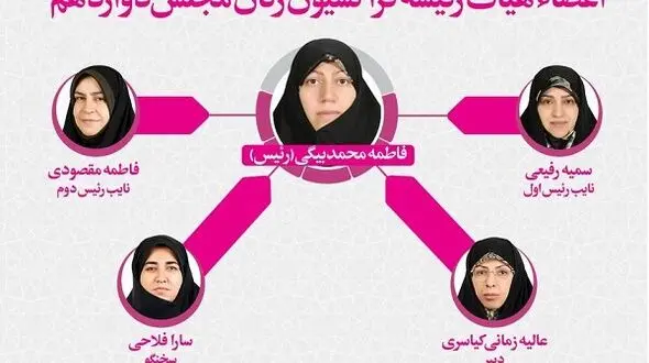 محمدبیگی رییس فراکسیون زنان مجلس دوازدهم شد