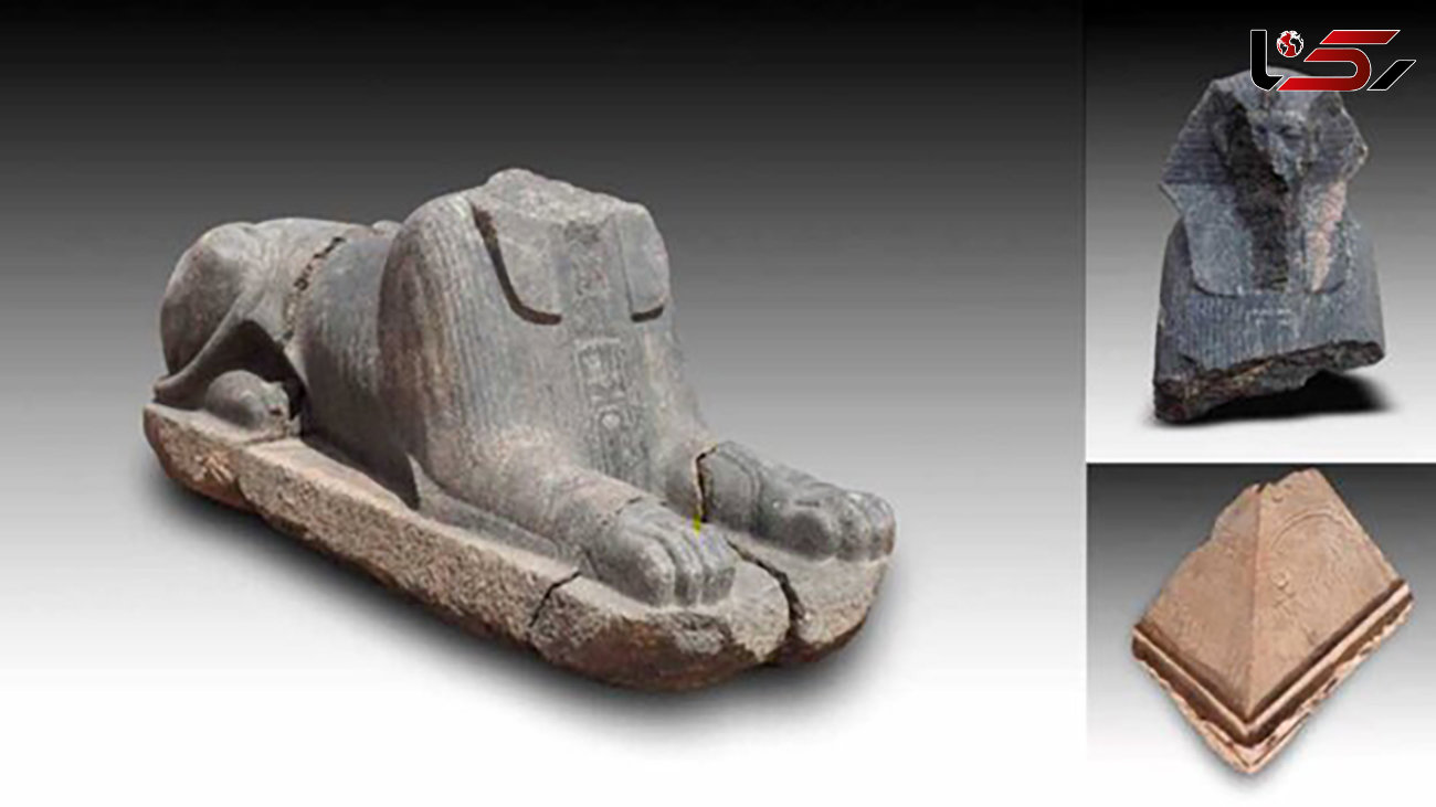 کشف آثار تاریخی از دوران فرعون + عکس
