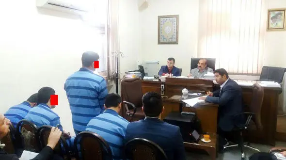 مجازات سنگین برای 4 مرد شیطان صفت به خاطر آزار یک زن و دختر جوان + عکس متهمان دادگاه تهران