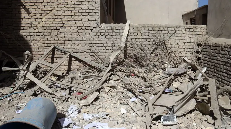 تخریب خانه های کرمانشاه در حمله آمریکا و اسرائیل