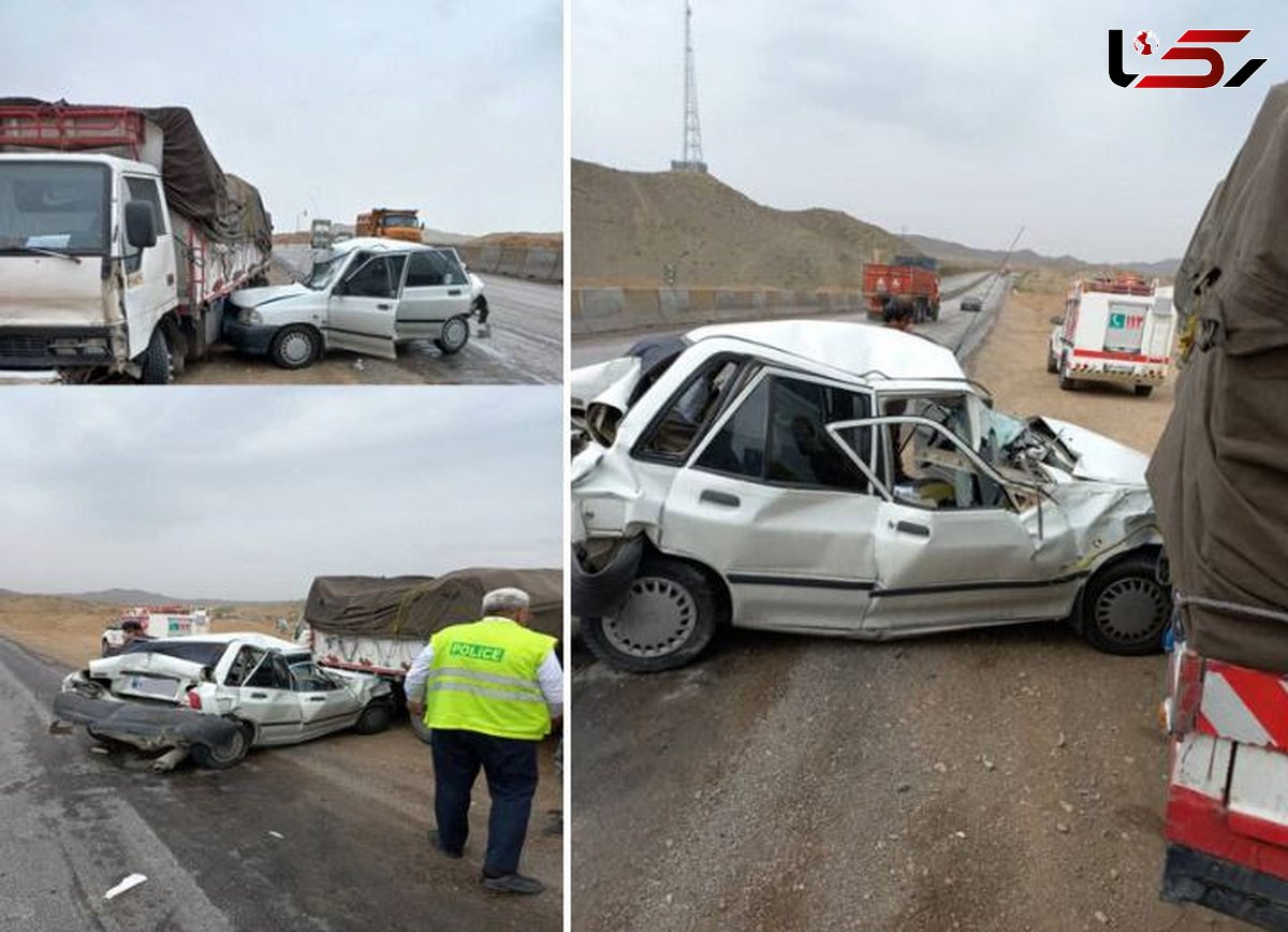 ۴ کشته و مصدوم در حوادث رانندگی دامغان 