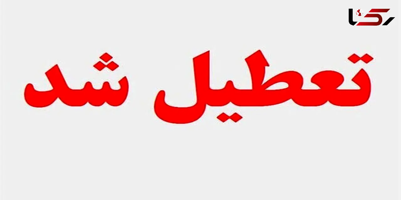  مدارس ابتدایی استان تهران تعطیل شد