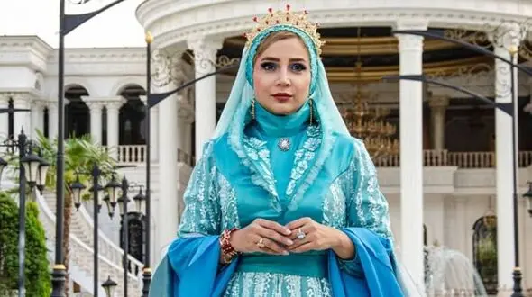 لباس ملکه ای شبنم قلی خانی بازیگر دبی نشینِ سینما+ عکس حسرت برانگیز از پولداری سوپرلاکچری!