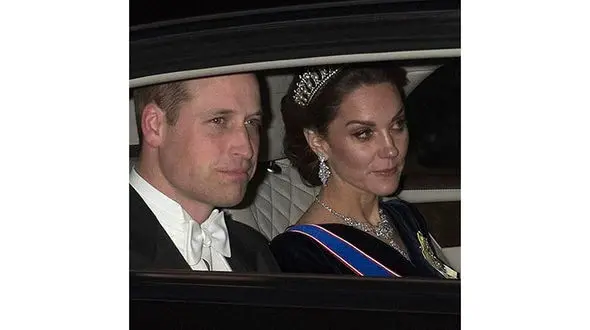 گردنبد قرضی عروس ملکه انگلستان خبرساز شد/ حضور کیت میدلتون با جواهر حیدرآباد! 