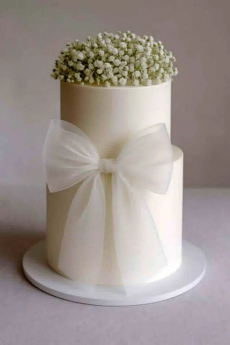 کیک تولد دو طبقه دخترانه شیک | 20 طرح متنوع و جدید کیک تولد دخترانه دو طبقه شیک بسیار لاکچری