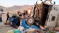 تصادف مرگبار تریلی با ال 90 در زنجان / یک تن در دم جان باخت