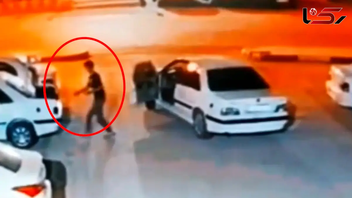 فیلم اعترافات جالب سارق سابقه‌دار پس از تعقیب و گریز مسلحانه در قم 