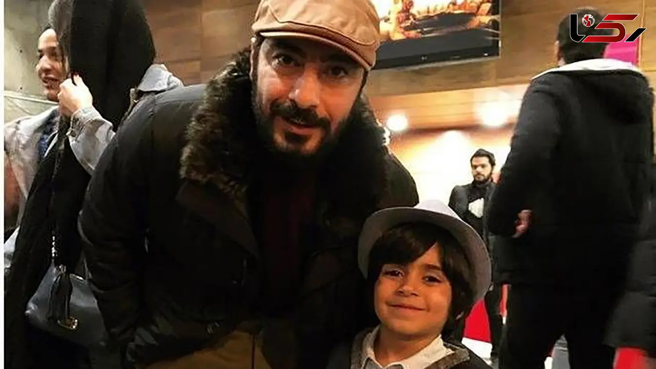 پسر خوش تیپ «زیر خاکی» در کنار نوید محمد زاده + عکس