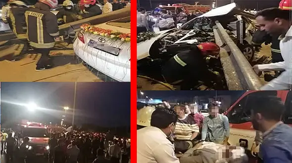 ناله های نوعروس 18 ساله شیرازی پشت اتاق عمل / داماد شب جشن به بیمارستان رفت+ عکس ها 