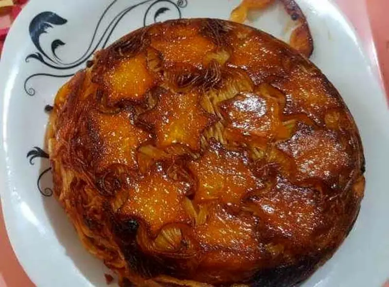 تزیین ماکارونی با سیب زمینی با بهترین رسپی برای ته دیگ خوشمزه خاص