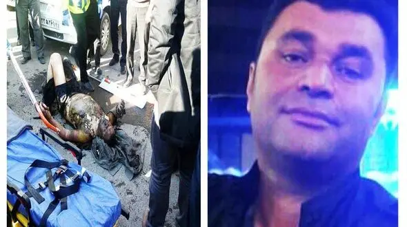 خودسوزی مرگبار نانوای اردبیلی در ملاعام+ عکس 