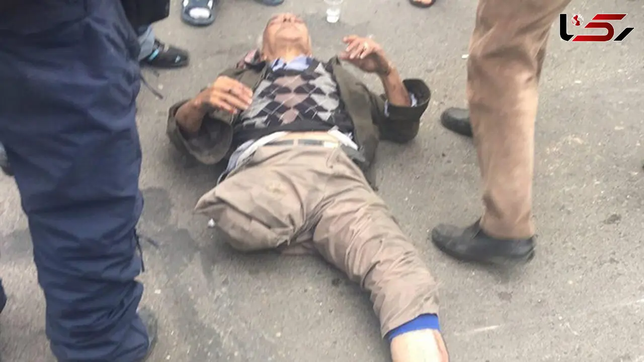 زورگیری وحشیانه و خشن از جانباز ۶۵ درصدی در روز روشن + تصاویر 