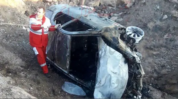 مرگ یک نفر در قم در اثر واژگونی سمند 