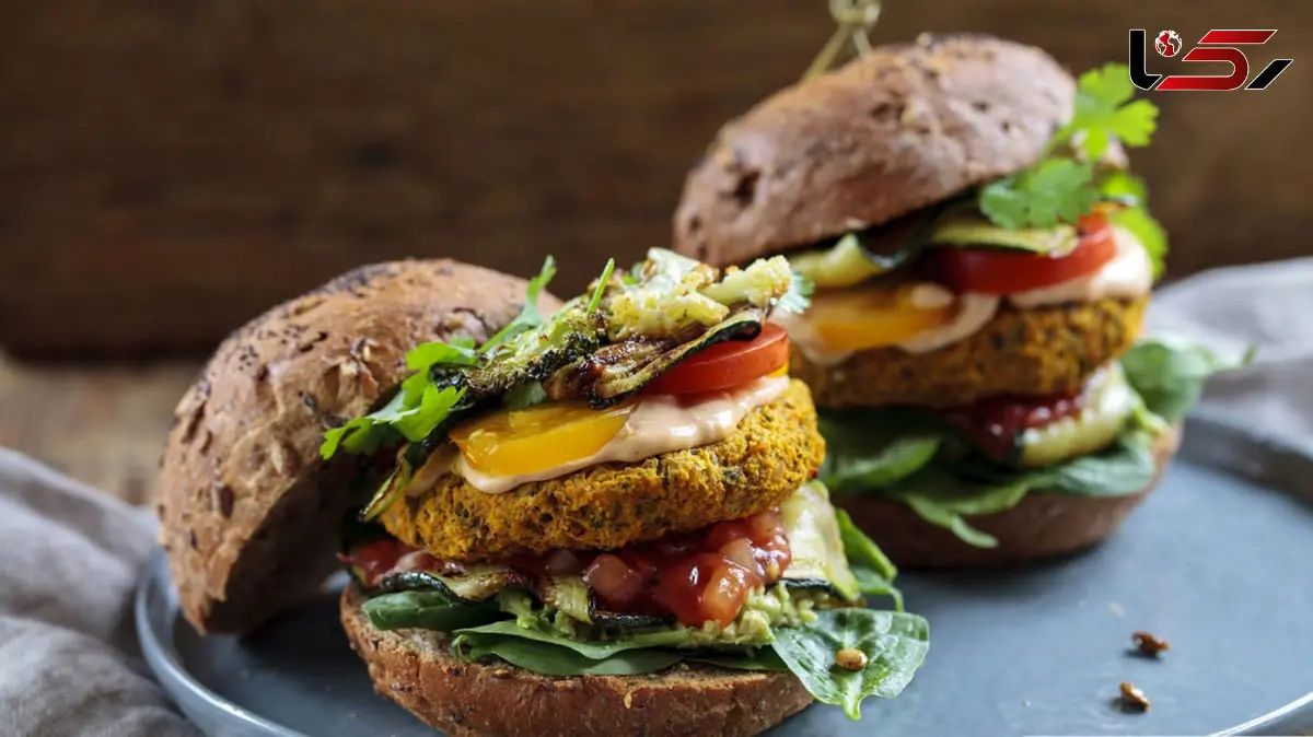 برگر کدو حلوایی و نخود مناسب کبد چرب + طرز تهیه